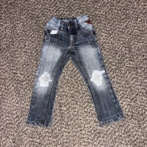 Next Kids' Distressed Blue Jeans Size 3 Years
